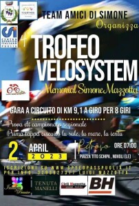 2 aprile trofeo Velosystem