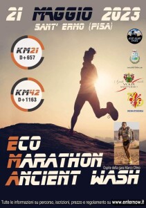 Eco marathon ancient Sant' Ermo Pisa 21 maggio