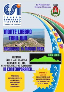 Monte Labro trail 14 maggio