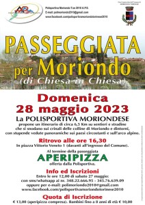 Passeggita per Moriondo 28 maggio