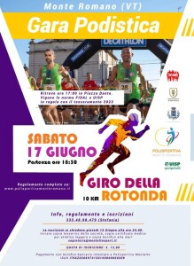Giro della Rotonda Monte Romano 17 giugno
