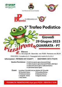 Pizza Ponte a Quarrata 29 giugno