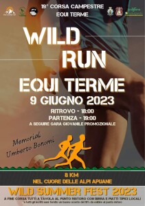 Wild run Equi Terme 9 giugno