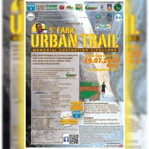 Fara urban trail 29 luglio