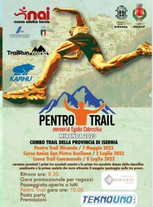 Pentro Trail 7 maggio , 2 luglio e 8 luglio