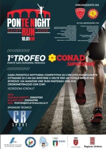 Ponte night run a 27 luglio