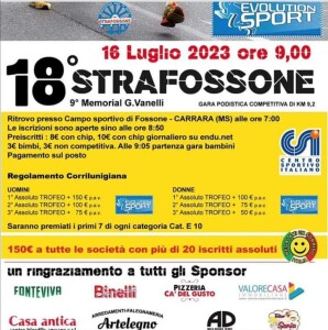 Strafossone 16 luglio
