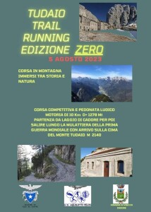 Tudaio trail running a 5 agosto