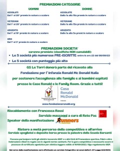 Corsa dei tre parchi b 10 settembre