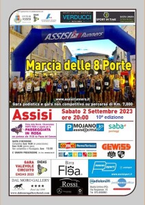 Marcia delle 8 porte assisi 2 settembre