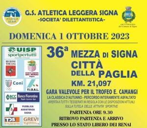 Mezza città di Signa 1 ottobre