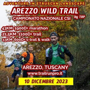 Arezzo wild trail 10 dicembre