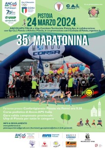 35 Maratonina Pistoia 24 marzo