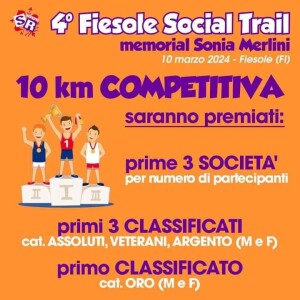 Fiesole social trail 10 marzo