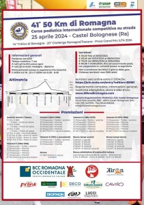 50 km di Romagna 25 aprile